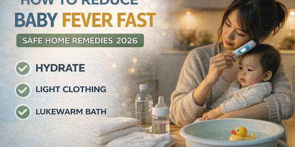 How to Reduce Baby Fever Fast (Safe Home Remedies Guide 2026)