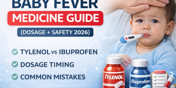 Baby Fever Medicine Guide (Dosage + Safety 2026)