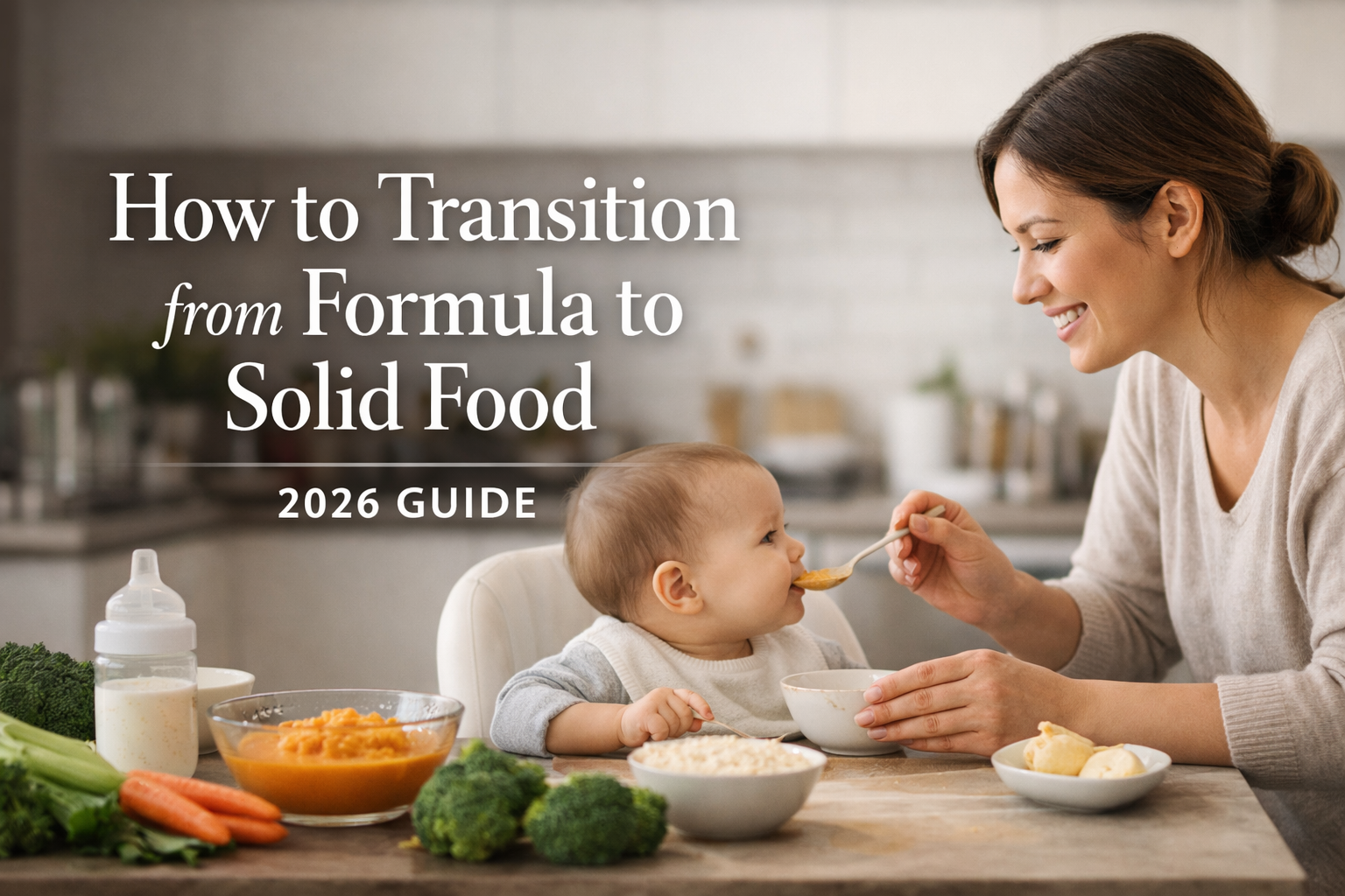 Splid Food How to Transition from Formula to Solid Food (2026 Guide)
