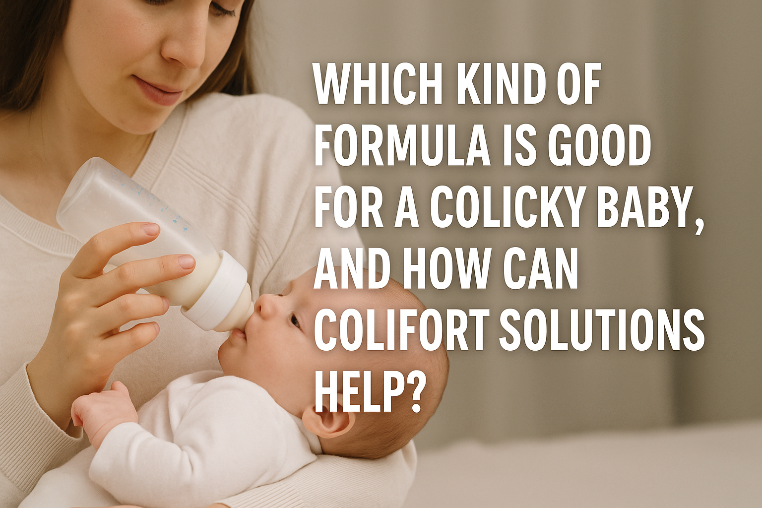 Which Kind Of Formula Is Good For A Colicky Baby, And How Can Comfort Solutions Help