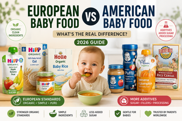 European Baby Food vs American Baby Food: What’s the Real Difference? (2026 Guide)