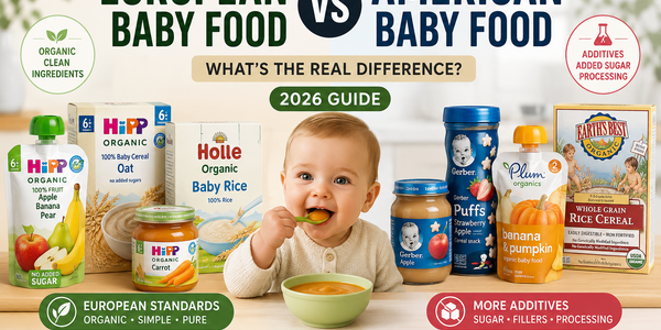 European Baby Food vs American Baby Food: What’s the Real Difference? (2026 Guide)