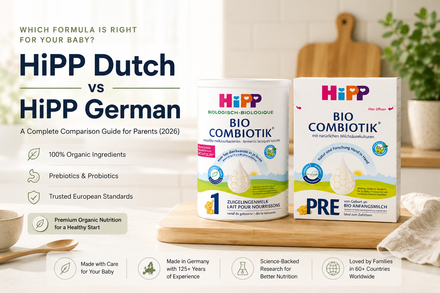 HiPP Dutch vs HiPP German Formula: Which One Should Parents Choose? (2026)