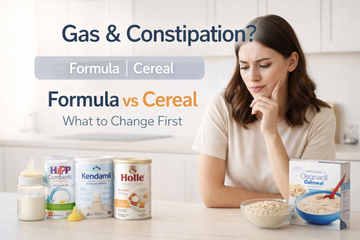 Baby Gas & Constipation: Formula vs Cereal (What Parents Should Change First) (2026 Guide)