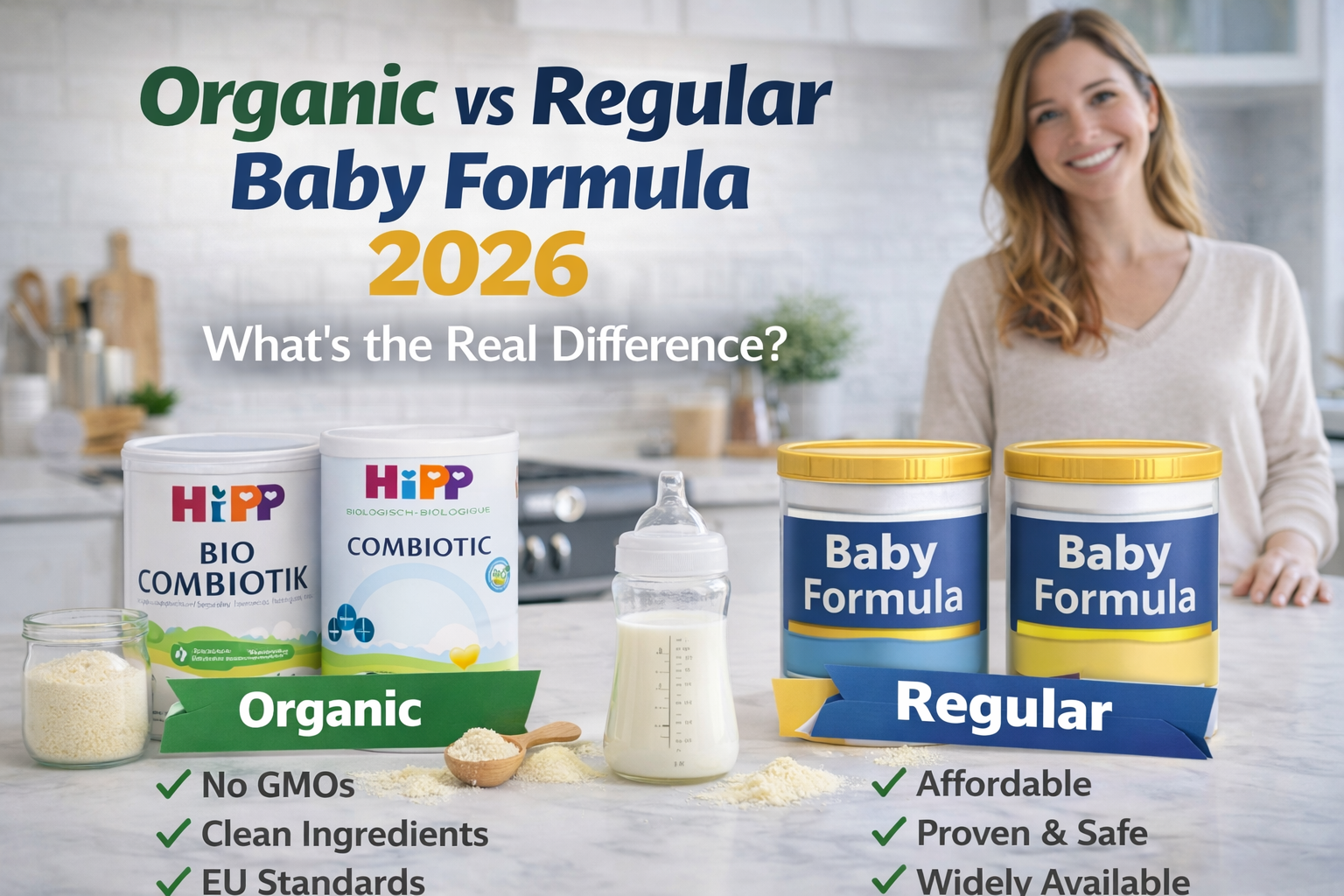 Organic vs Regular Baby Formula (2026): What’s the Real Difference?