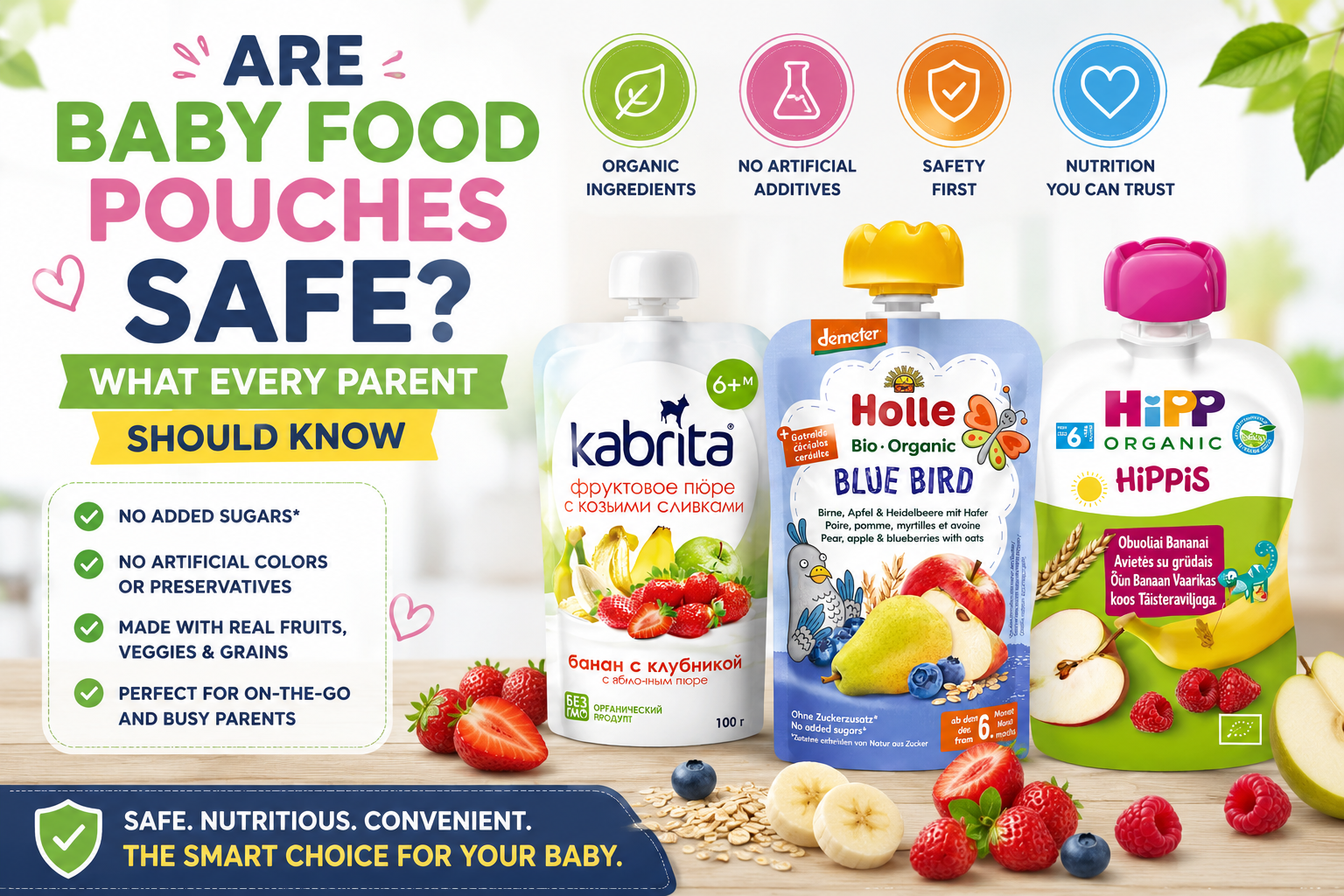 Are Baby Food Pouches Safe in 2026? What Parents Should Really Know
