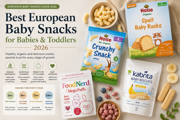 Best European Baby Snacks for Babies & Toddlers in 2026