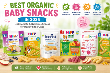 Best Organic Baby Snacks in 2026: Safe, Healthy & Parent-Approved Picks