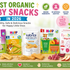 Best Organic Baby Snacks in 2026: Safe, Healthy & Parent-Approved Picks