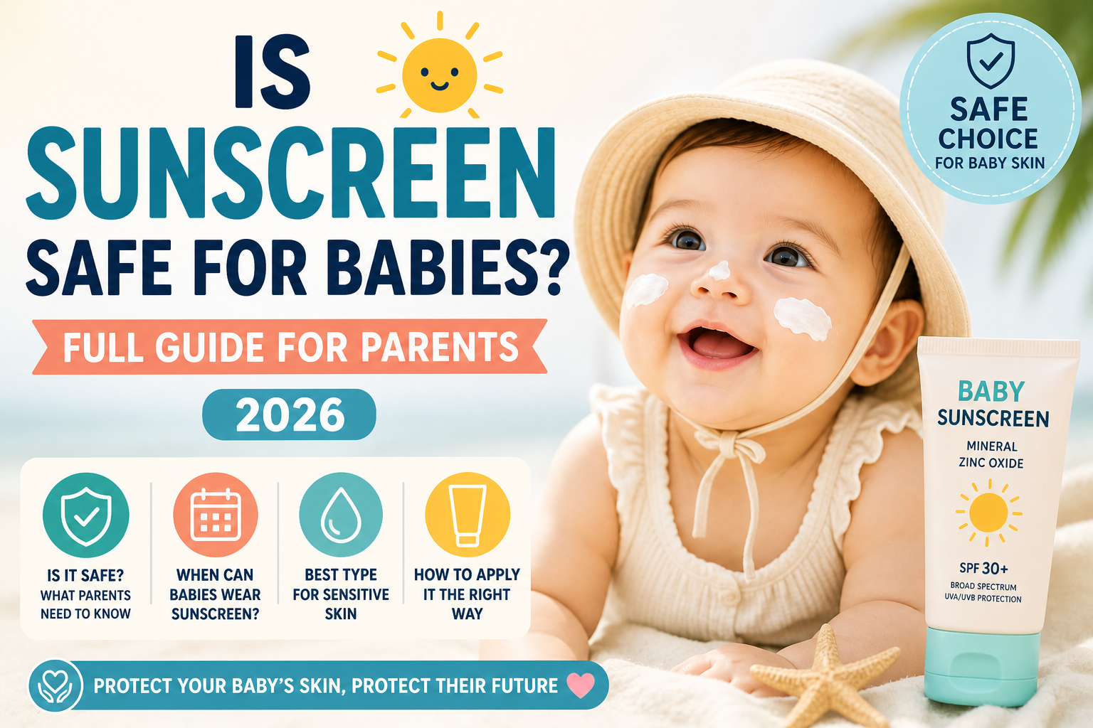 Is Sunscreen Safe for Babies? Full Guide for Parents (2026)