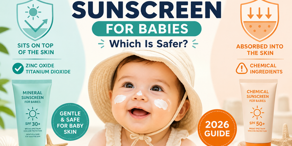 Mineral vs Chemical Sunscreen for Babies: Which Is Safer? (2026 Guide)