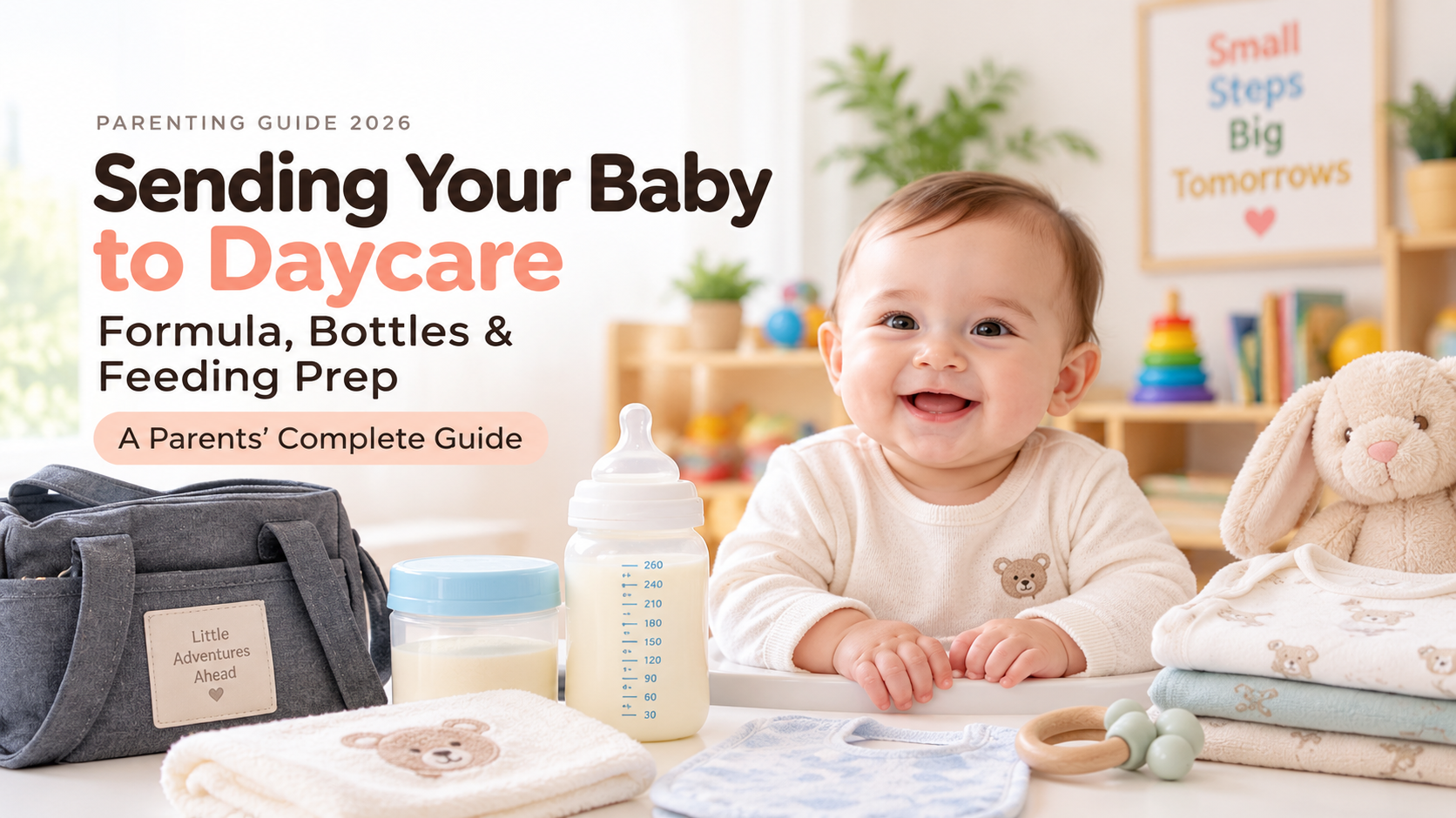 Sending Your Baby to Daycare: Formula, Bottles & Feeding Prep (2026 Guide)