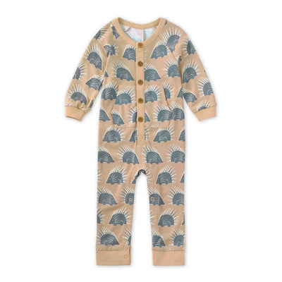 Apple Park Bamboo Blend Kangaroo Romper - Chill Quill