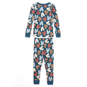 Apple Park Bamboo Blend Pajamas - Squirrel Scurry