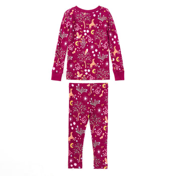 Apple Park Bamboo Blend Pajamas - Woodland Dreams