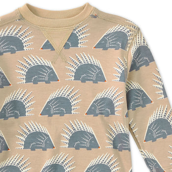 Apple Park Bamboo Blend Crewneck L/S Shirt - Chill Quill