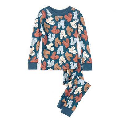 Apple Park Bamboo Blend Pajamas - Squirrel Scurry