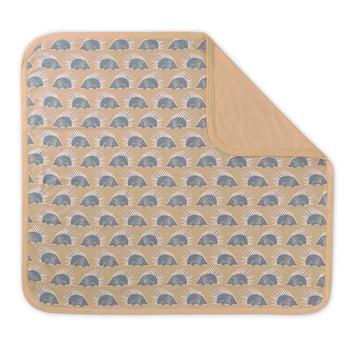 Apple Park Bamboo Blend 2-ply Receiving Blanket - Chill Quill