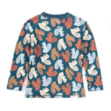 Apple Park Bamboo Blend Crewneck L/S Shirt - Squirrel Scurry