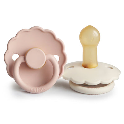 FRIGG Daisy Rubber Pacifier – Natural Latex Baby Pacifier