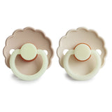 FRIGG Daisy Night Glow Rubber Pacifier – Natural Latex Glow-in-the-Dark Pacifier