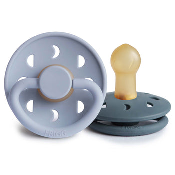 FRIGG Moon Rubber Pacifier – Natural Latex Baby Pacifier