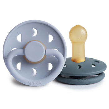 FRIGG Moon Rubber Pacifier – Natural Latex Baby Pacifier