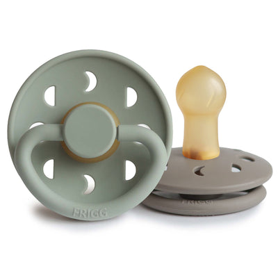 FRIGG Moon Rubber Pacifier – Natural Latex Baby Pacifier