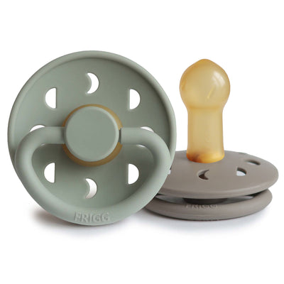 FRIGG Moon Rubber Pacifier – Natural Latex Baby Pacifier