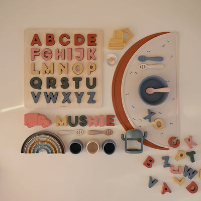 Mushie Silicone Placemat – Food-Grade Baby Placemat