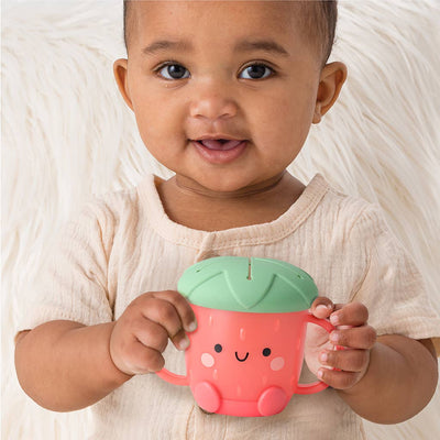 Itzy Snack Cup – Strawberry Silicone Snack Container