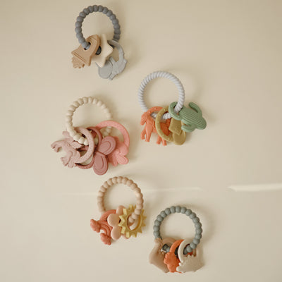 Silicone Sensory Teething Rings