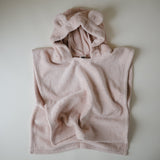 Organic Cotton Bear Hooded Poncho Towel