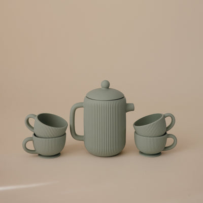 Mushie Silicone Tea Set