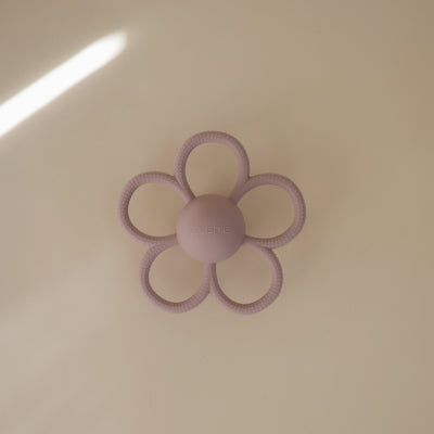 Silicone Daisy Rattle Teether