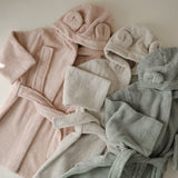 Organic Cotton Bear Hooded Robe