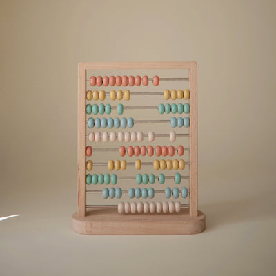 Wooden Rainbow Abacus Toy