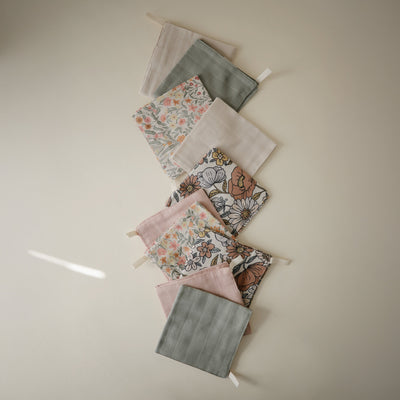 Organic Muslin Baby Washcloths