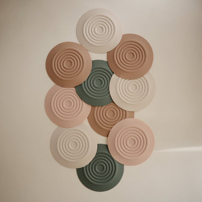 Silicone Bathtub Drain Cover Set