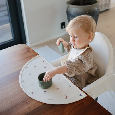 Mushie Silicone Placemat – Food-Grade Baby Placemat