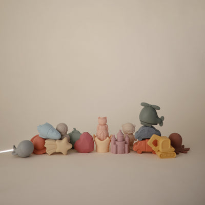 Silicone Mold-Free Bath Play Set