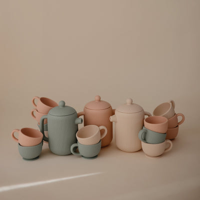 Mushie Silicone Tea Set