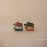 Stackable Bath Boats Toy Set