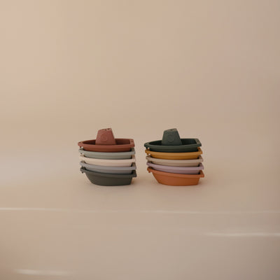 Stackable Bath Boats Toy Set