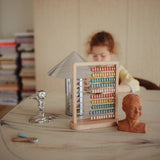 Wooden Rainbow Abacus Toy