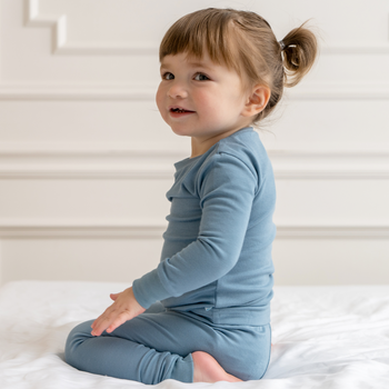 Dreamland Baby Toddler/Kids Bamboo Pajamas – Ocean Blue
