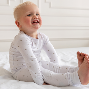 Dreamland Baby Toddler/Kids Bamboo Pajamas – Grey Star
