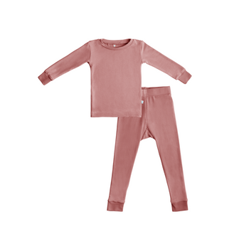 Dreamland Baby Toddler/Kids Bamboo Pajamas – Dusty Rose