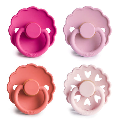 FRIGG Rubber Pacifier 4-Pack