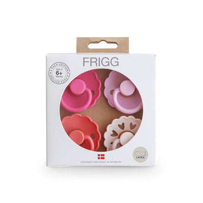 FRIGG Rubber Pacifier 4-Pack
